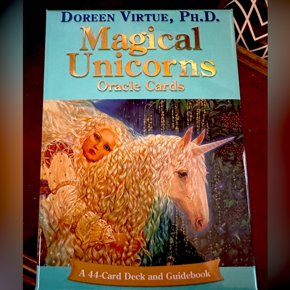 Magical unicorns, Doreen virtue, tarot cards